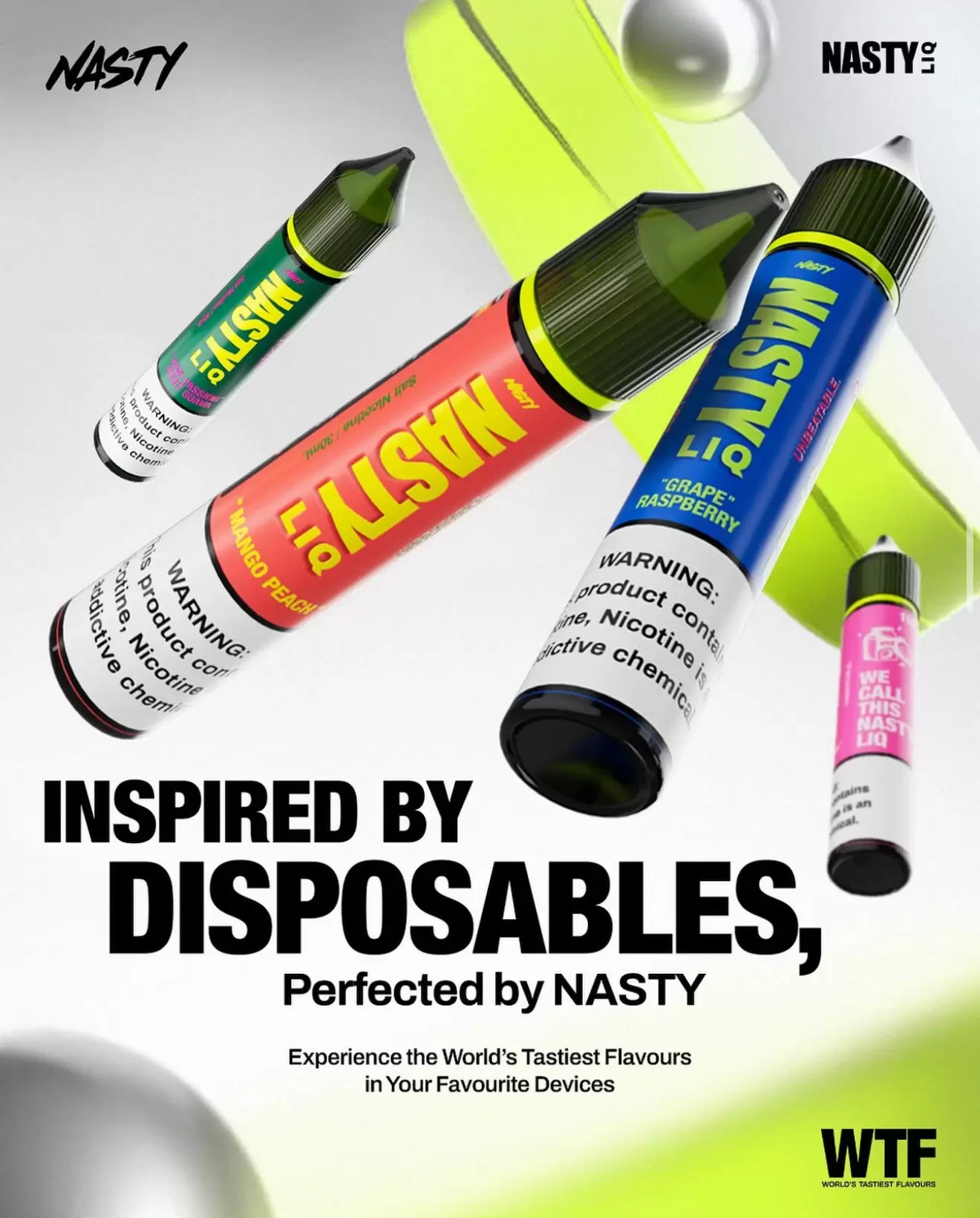 NASTY LIQ 30ML 頑皮煙油｜馬來西亞進口