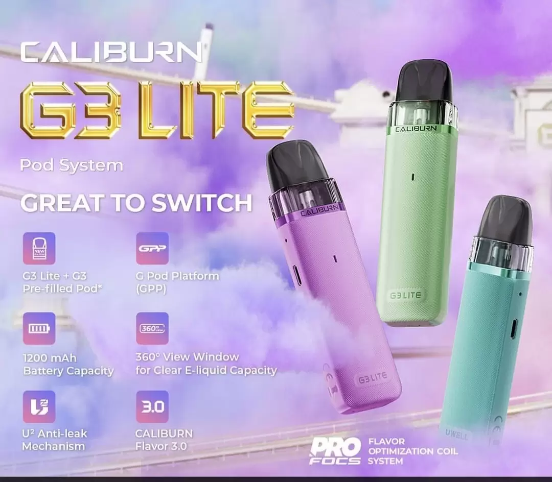IMG_0766 Uwell Caliburn G3 Lite 咖哩棒