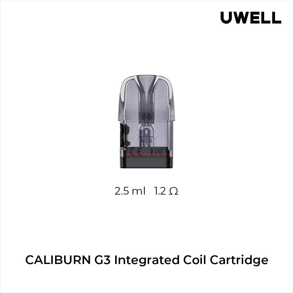 1.2次-2.5ml UWELL Caliburn G3 Pod 空煙彈