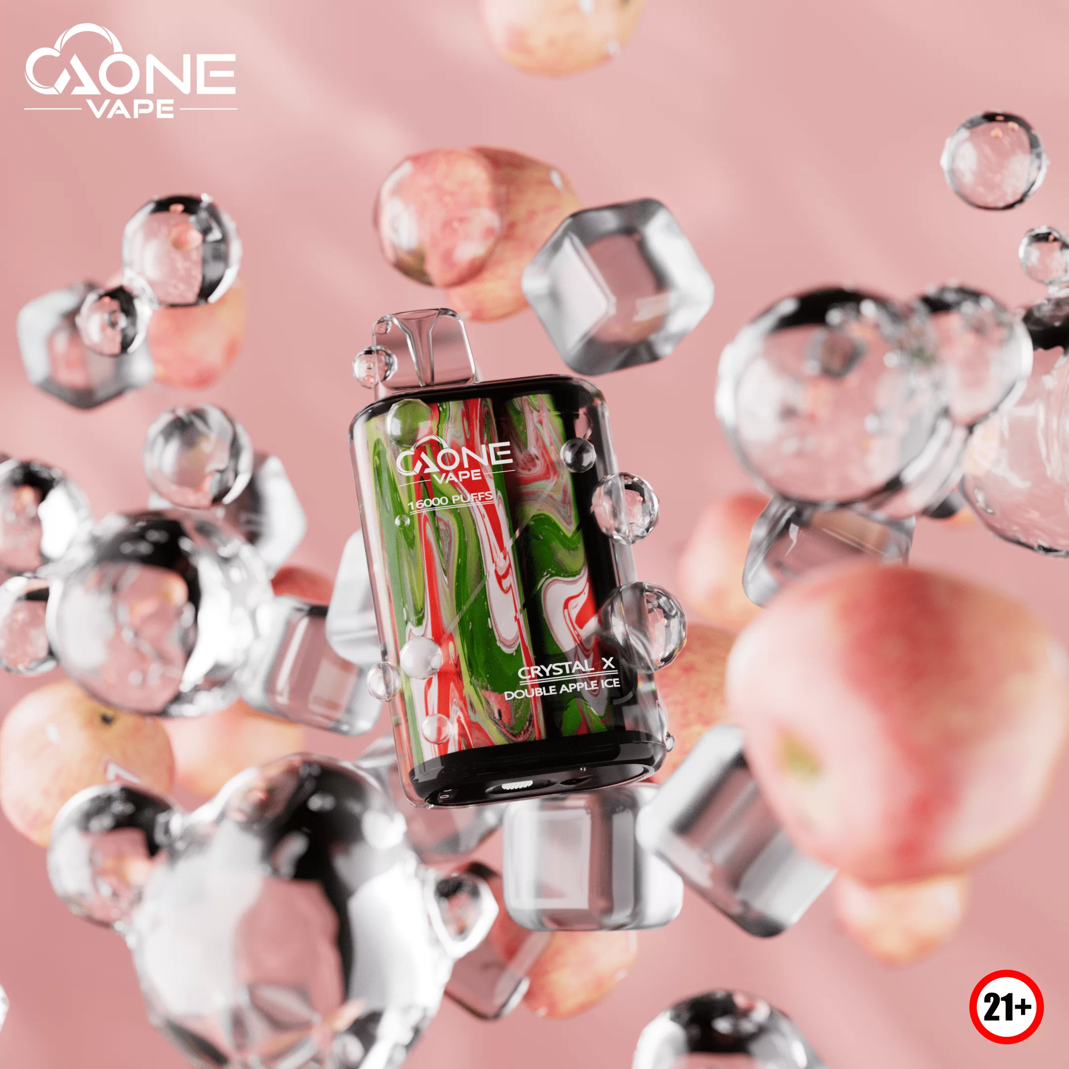 WechatIMG469 AONE VPAE CRYSTAL X 水晶 16000口Puffs 一次性拋棄式電子煙